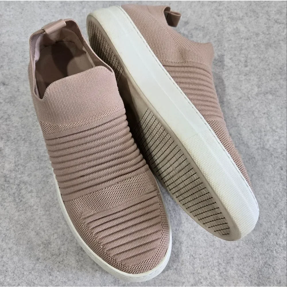 🐢 Madden Girl Brytney Textured Fabric Slip On Loafers. Size 10